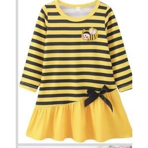 Girls Bumblebee Dress 18-24 Month New